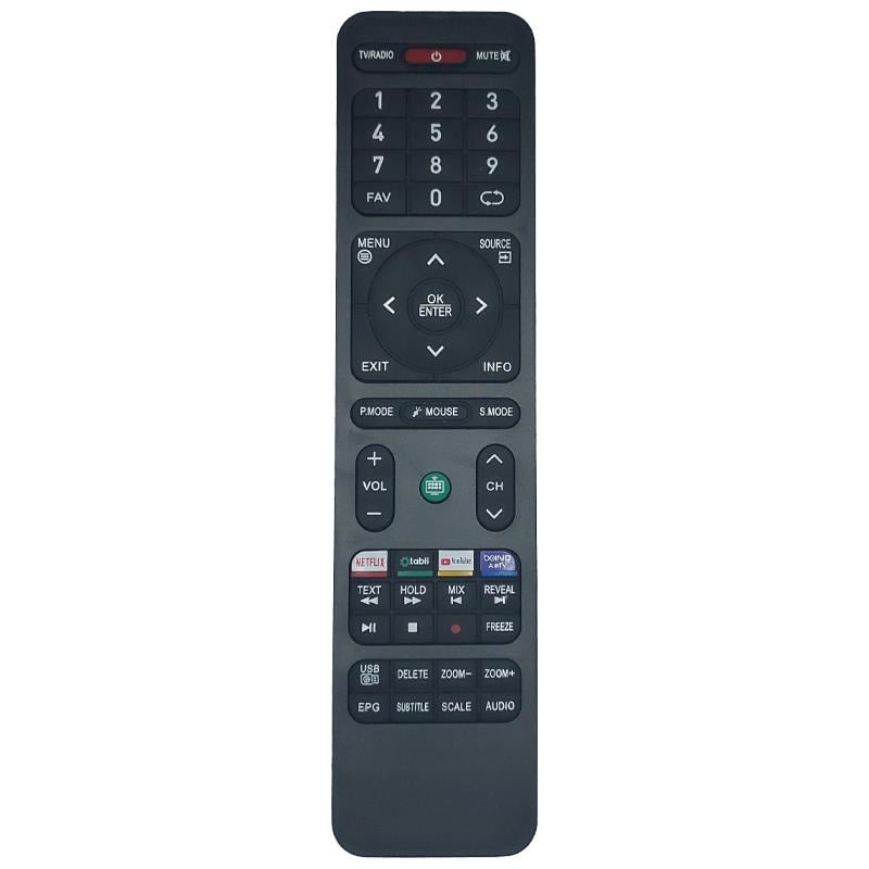 Onvo Normdmende Morio Uyumlu Led Tv Kumandası-Netflix,Tabi ve Youtube Tuşlu