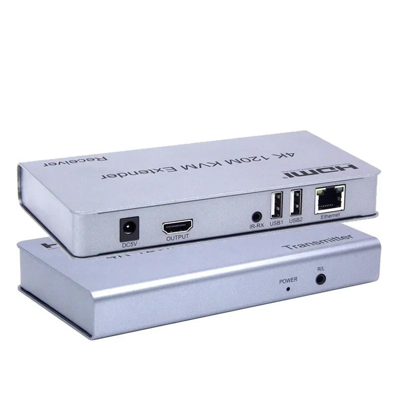 Sline HDMI Extender (uzatıcı) 120metre USB+4K destekli 
