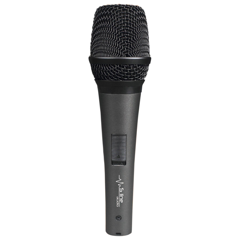 S-Line Audio Kablolu El Mikrofon Yarı Metal Yarı Plastik 