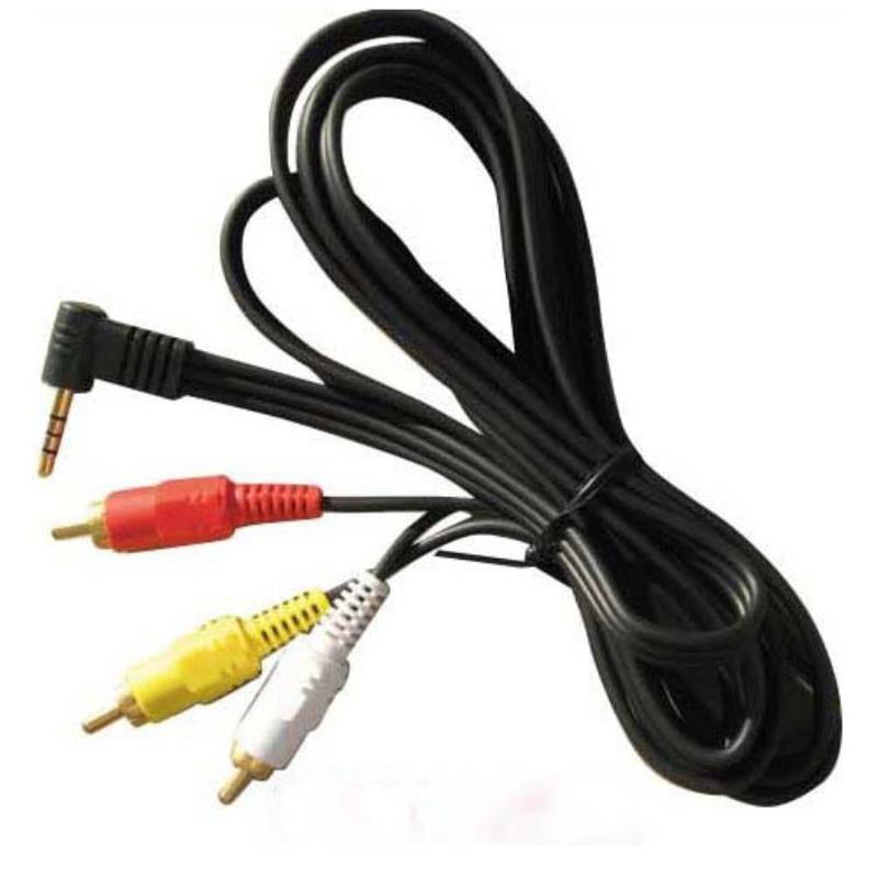 3RCA-3.5mm 3 Çizgili AV Görüntü Kablosu