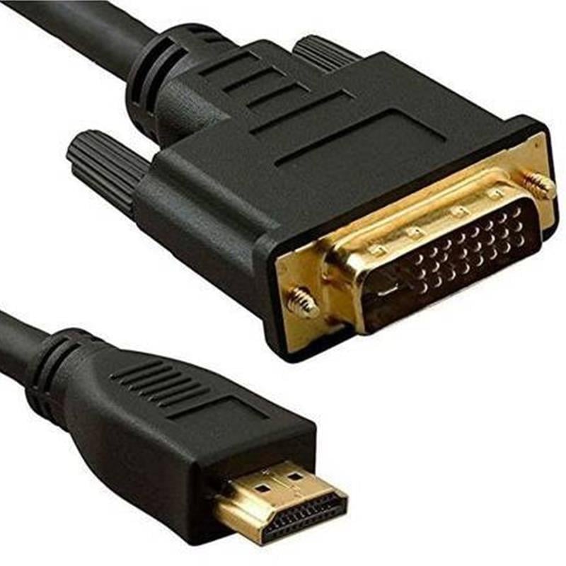 HDMI To DVI Kablo- HDMI Erkek To DVI Erkek 24+1 Kablo - 1,5 metre