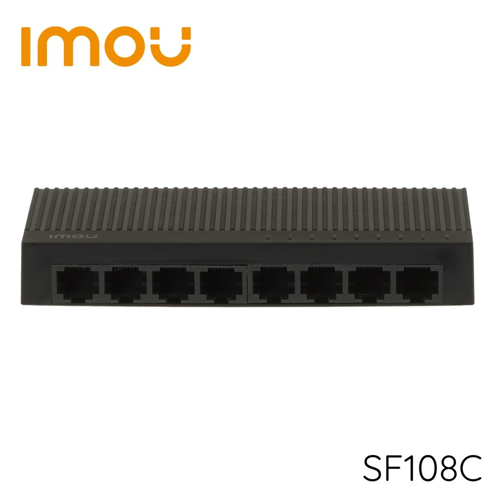 IMOU SF108C 8 Port 10/100 Yönetilemez Switch