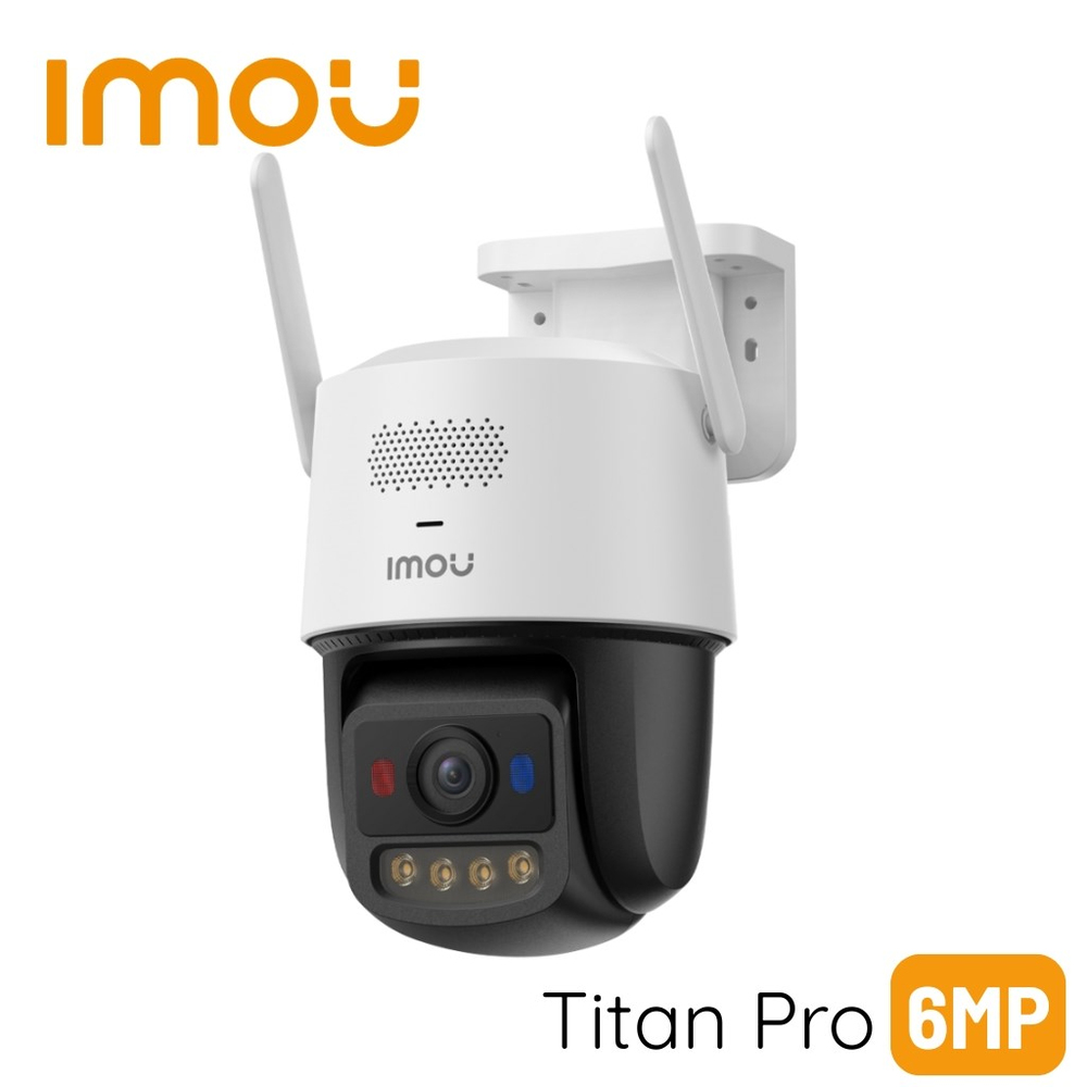 IMOU Titan Pro 6MP Çift Yönlü Sesli Pan Tilt Kablosuz IP POE Kamera