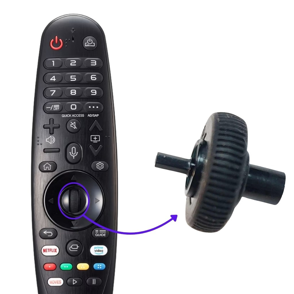 LG AN-MR600,MR650,MR650A,MR18BA,MR19BA,MR20GA Tekerlik Düğmesi