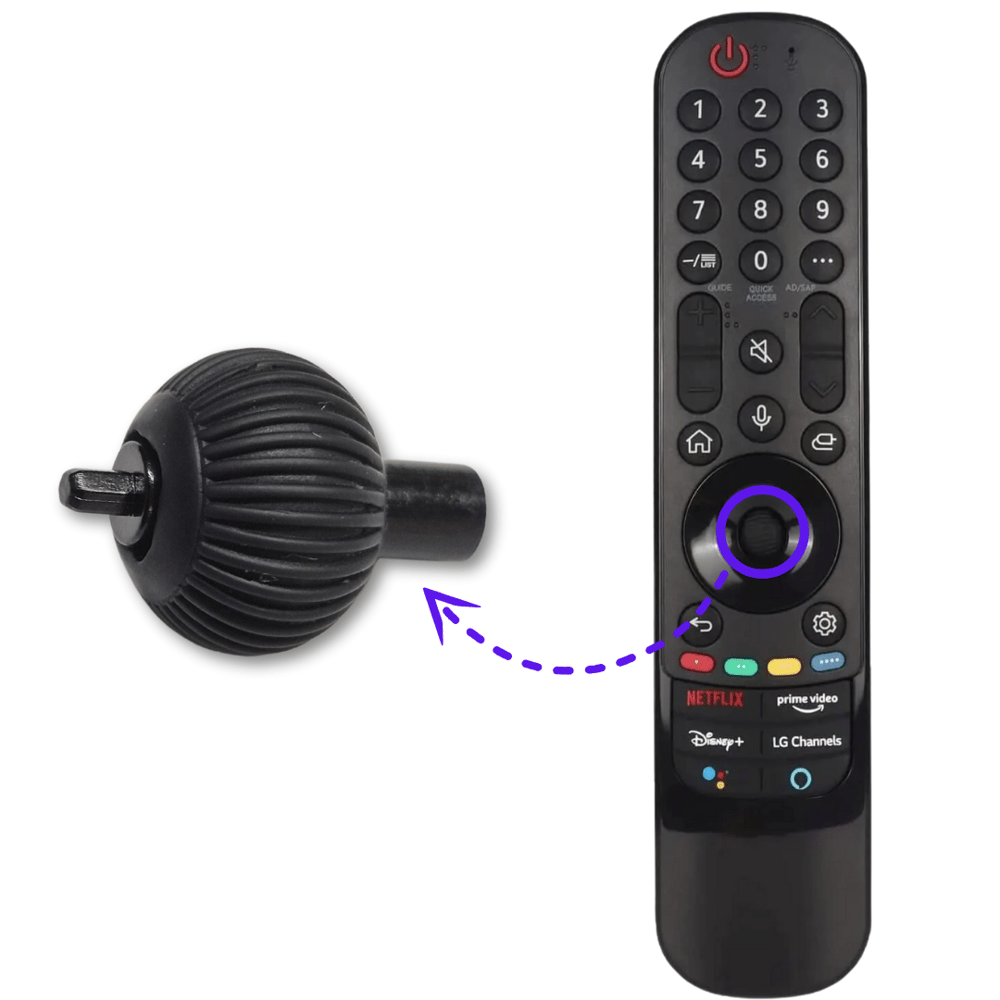 LG MR21GA Tekerlek Düğmesi
