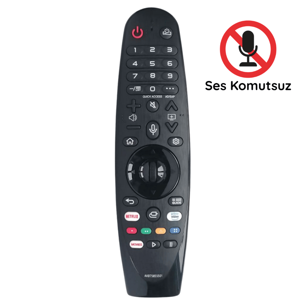 LG MR650A/BA MR18A MR19A MR20A/GA Uyumlu Ses Komutsuz Kumanda