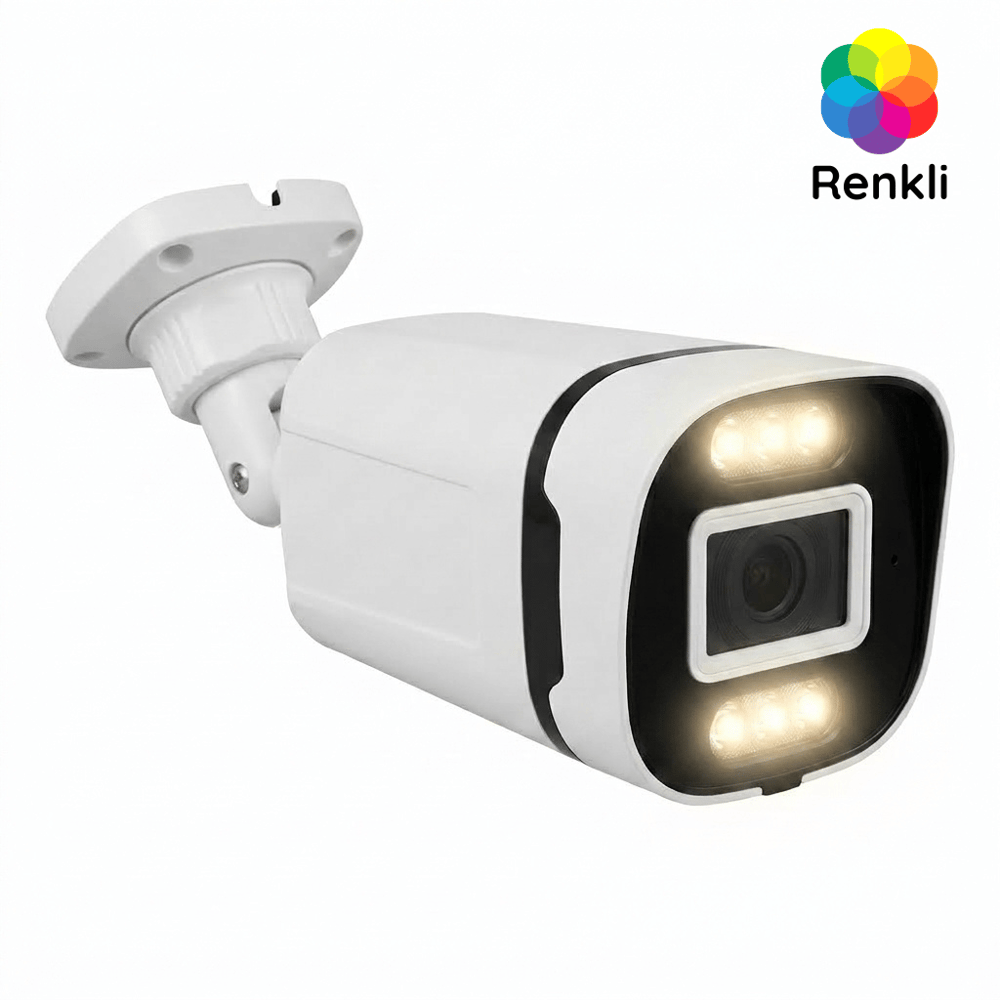 S-Line 2 MP 3.6mm Full Color AHD Güvenlik Kamerası, IP66 Dış Mekan