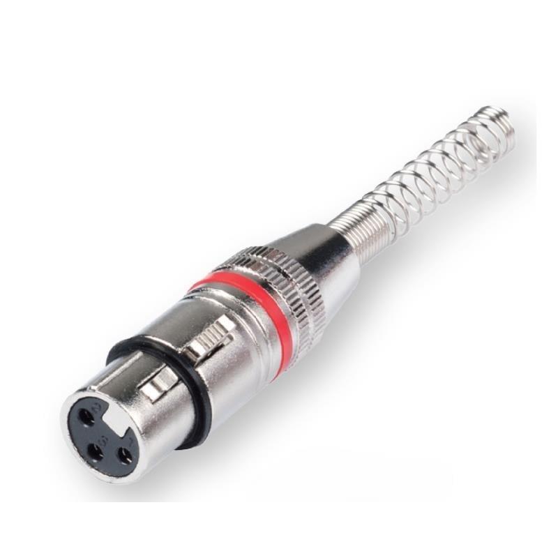 Sline Audio XLR Dişi Yaylı Mikrofon Jack 3 Pin