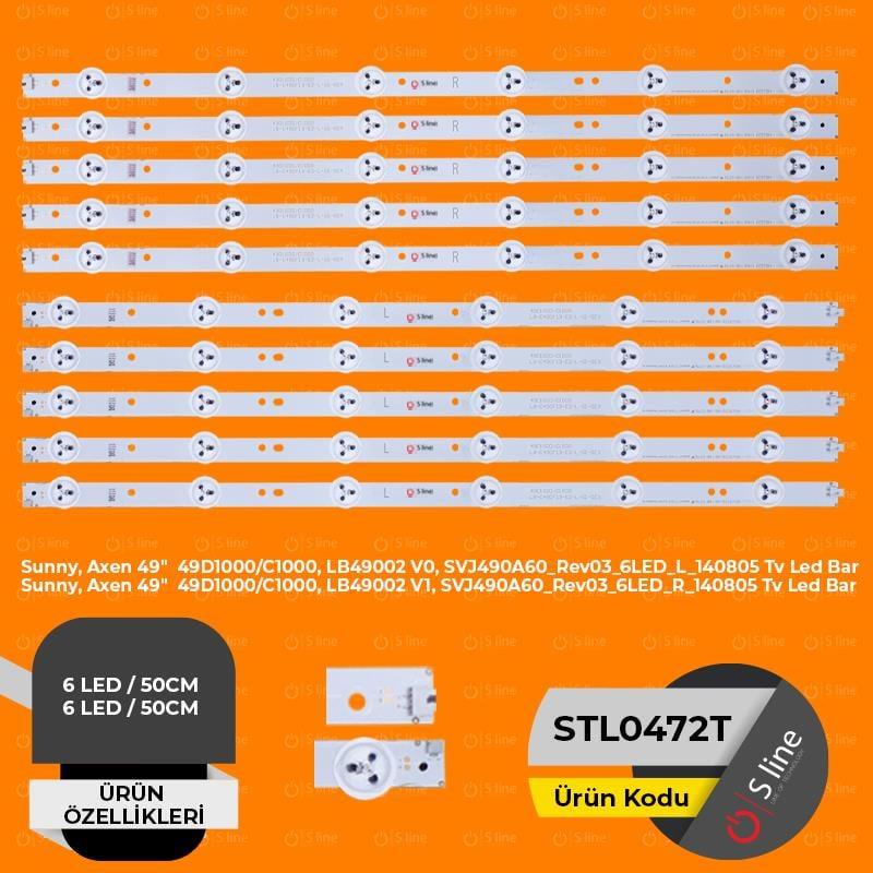 Sunny, Axen 49D1000/C1000, LB49002 V0 + V1, SVJ490A60_Rev03_6LED_L+ R_140805