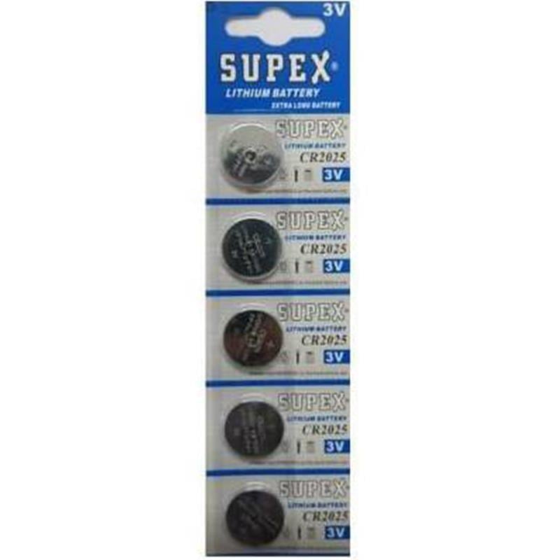 SUPEX CR2025 3V Lityum Para Pil