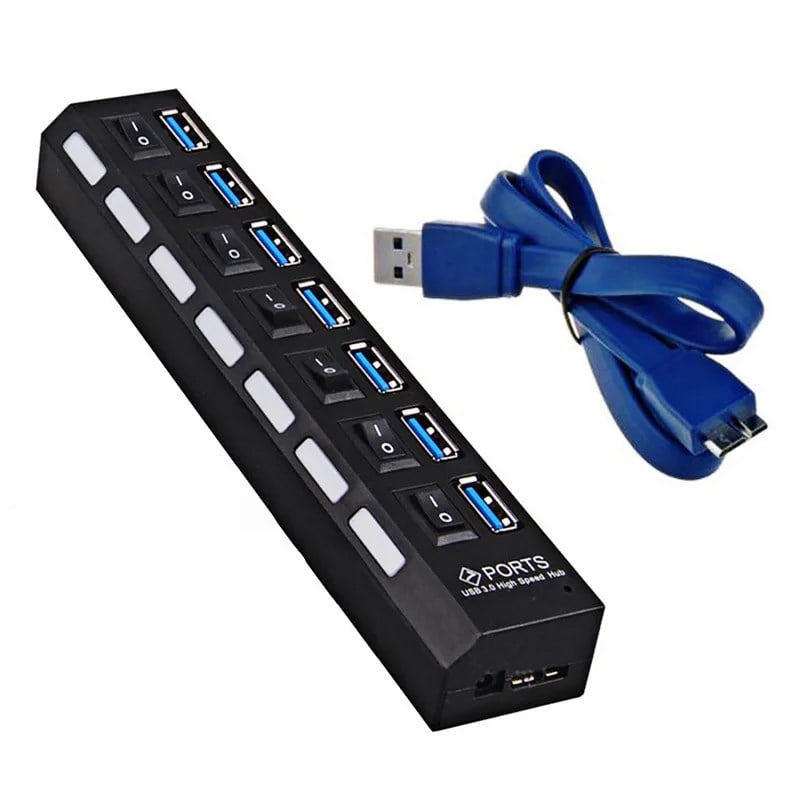 Usb Hub 7 Portlu