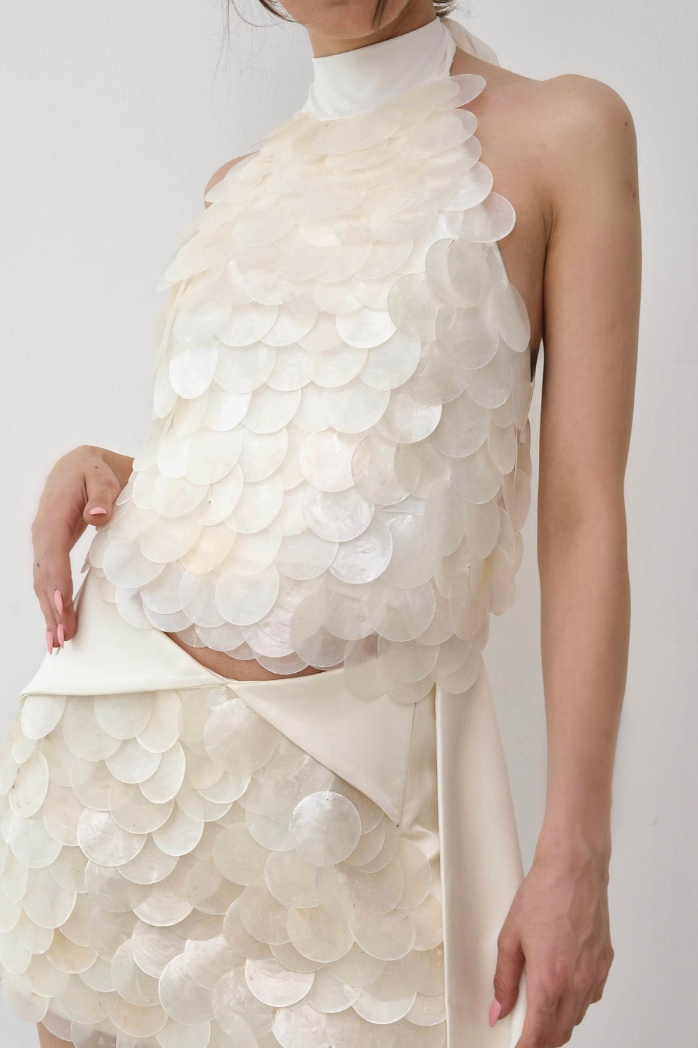 Deniz Köpüğü Couture Halter