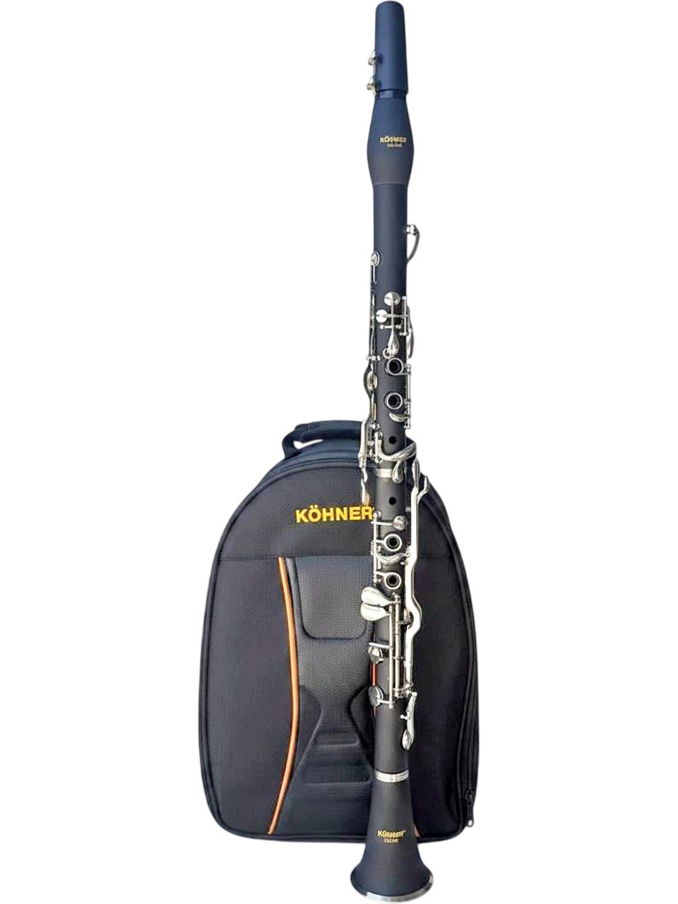 KÖHNER CLN-202 (G) 4 Yüzük, Amati Sistem Sol Klarnet (Ebonit Gövde)