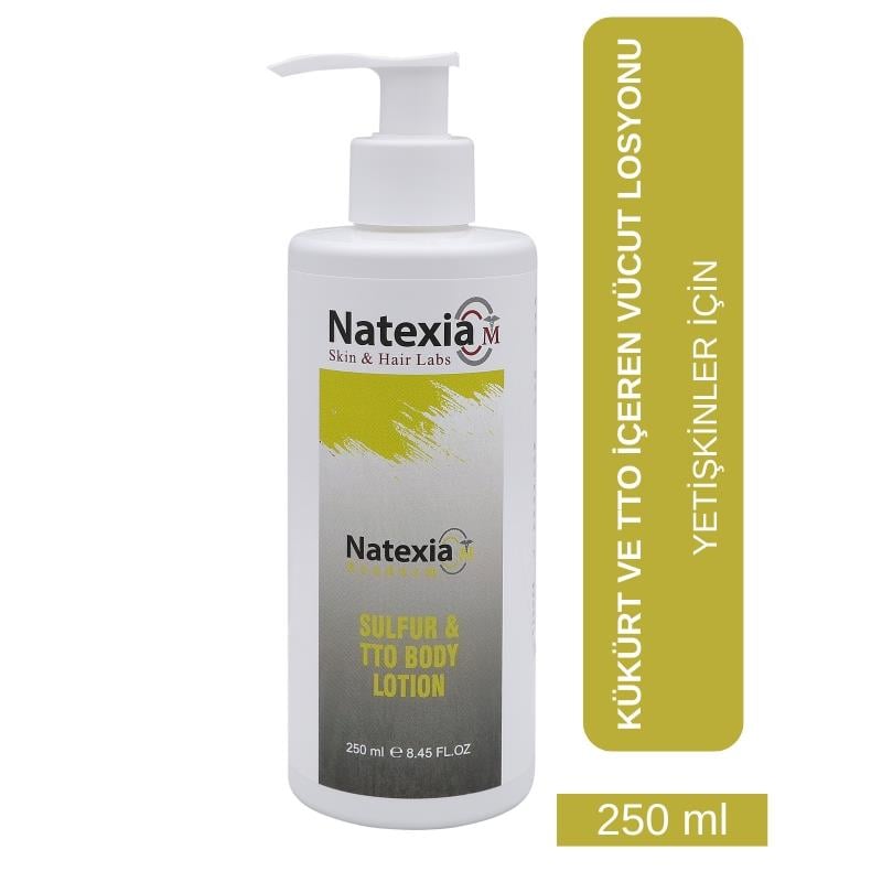 Natexia Scaderm Sülfür&TTO Body Lotion %12,5 250 ml