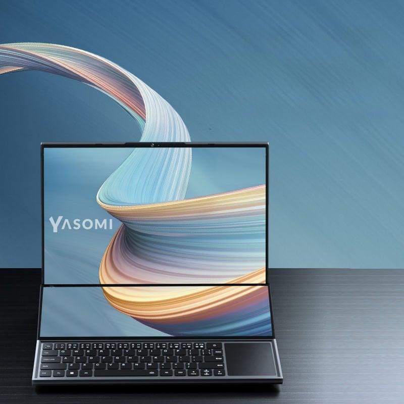 Yasomi Twin-up 2Tb Ssd  16+14 Çift Ekran 64Gb Ram Core I7 Ddr4 10850h Işlemci Win11pro  Laptop