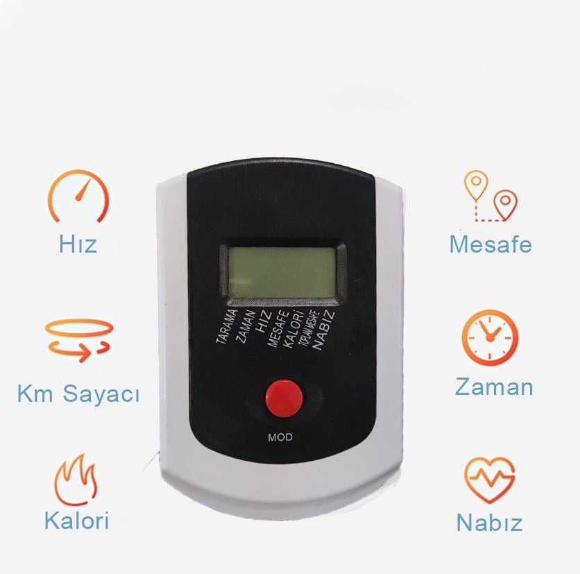 Yasomi X Speed Kondisyon Bisikleti Uyumlu LED Ekran