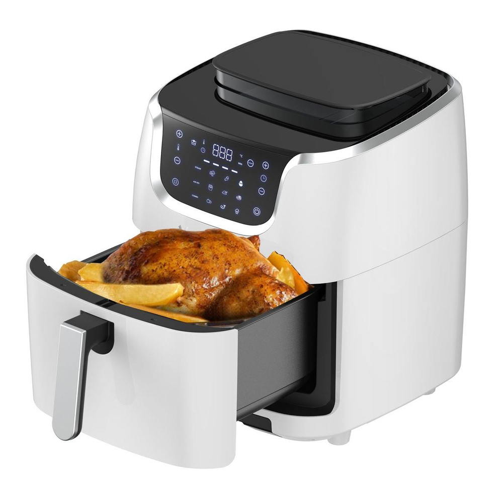 Yasomi Y77 Xxl Buharli Airfryer Fritöz 7lt 1700w Beyaz ( Türkiye Garantili )