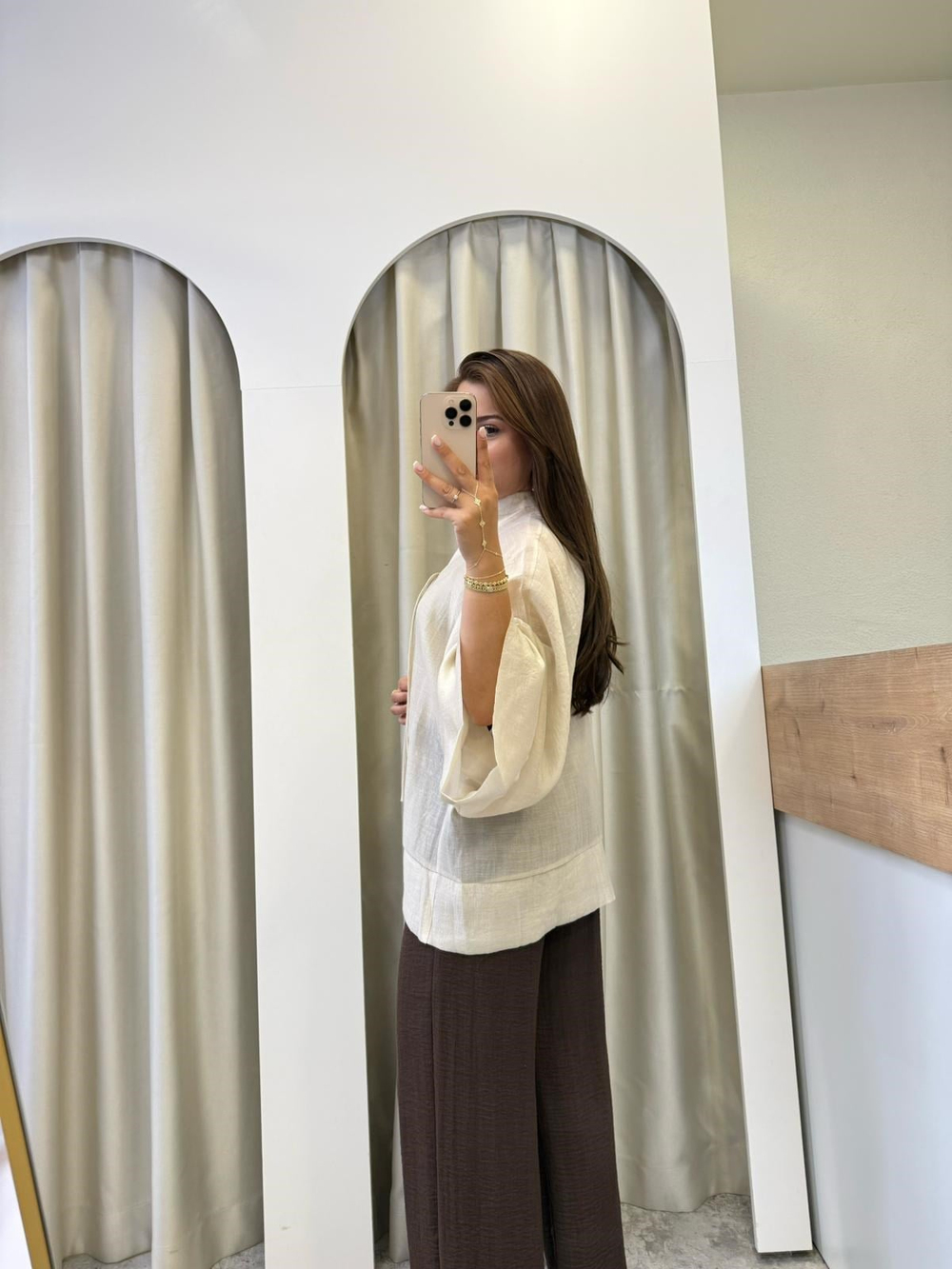 Hammer Krem Kimono Bluz