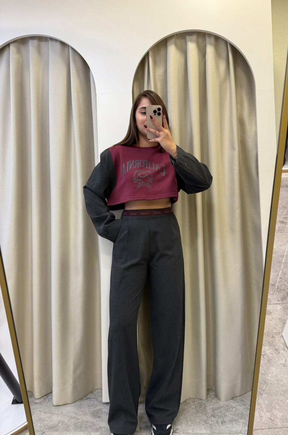 Quzu Kumaş Kol Sweat