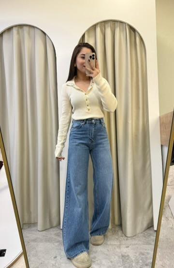 ZR Orj Marka Wide Leg Jean
