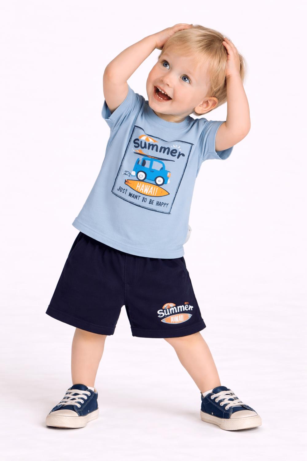9/24 AY SUMMER HAWAI ŞORTLU TAKIM