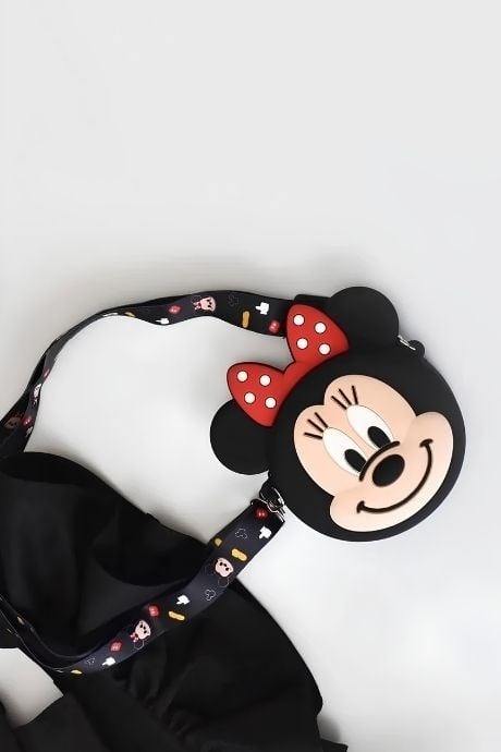 Mickey Mouse Model Silikon Çanta