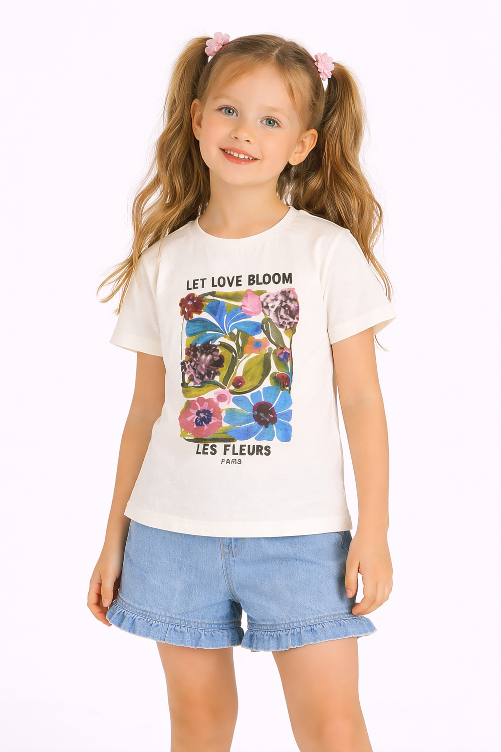 Pul İşlemeli Tshirt