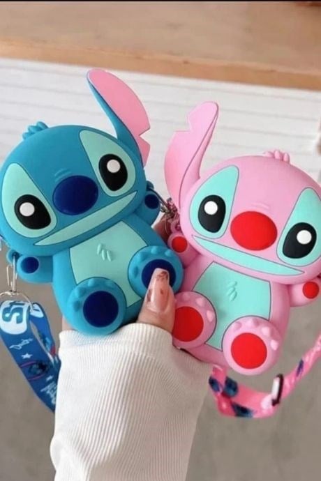 Stitch Silikon Çanta