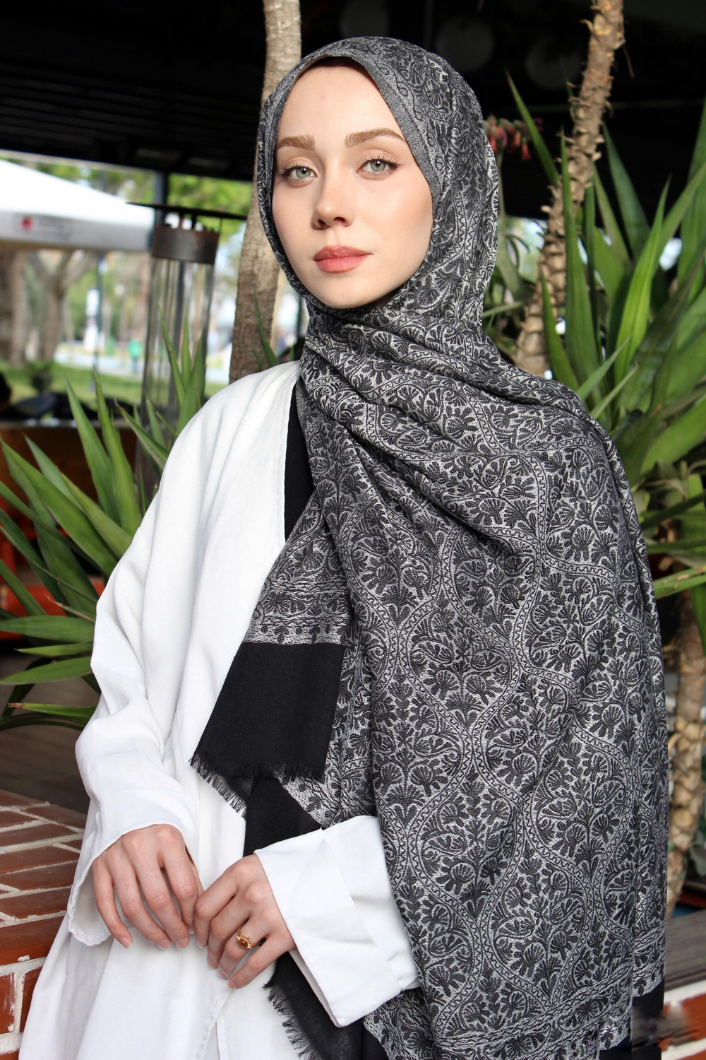 Kozae Dokuma Pamuk Şal - Beauty of Kilikya
