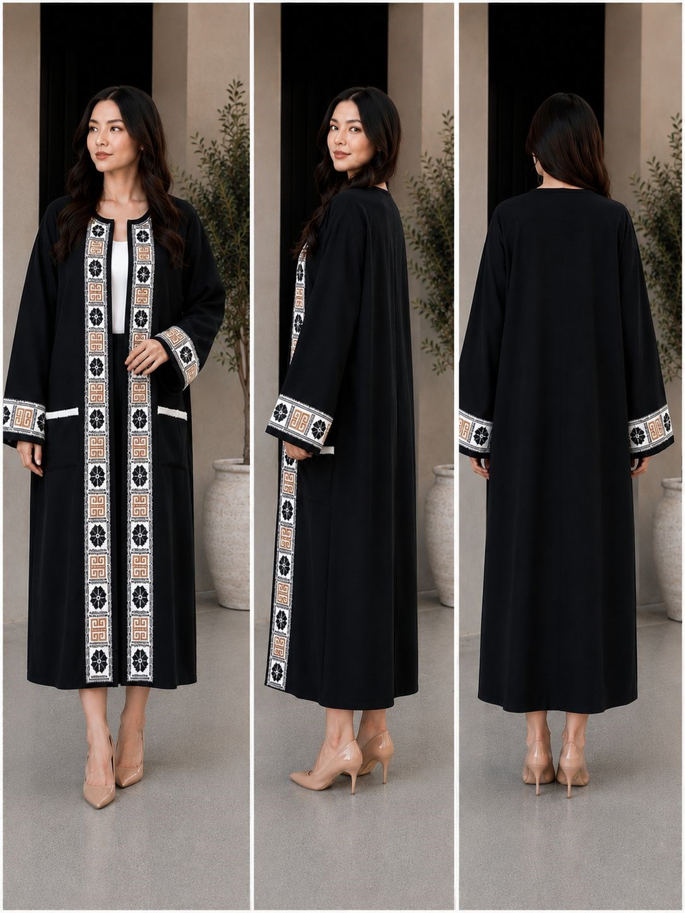 Elvena – Triko Abaya Hırka