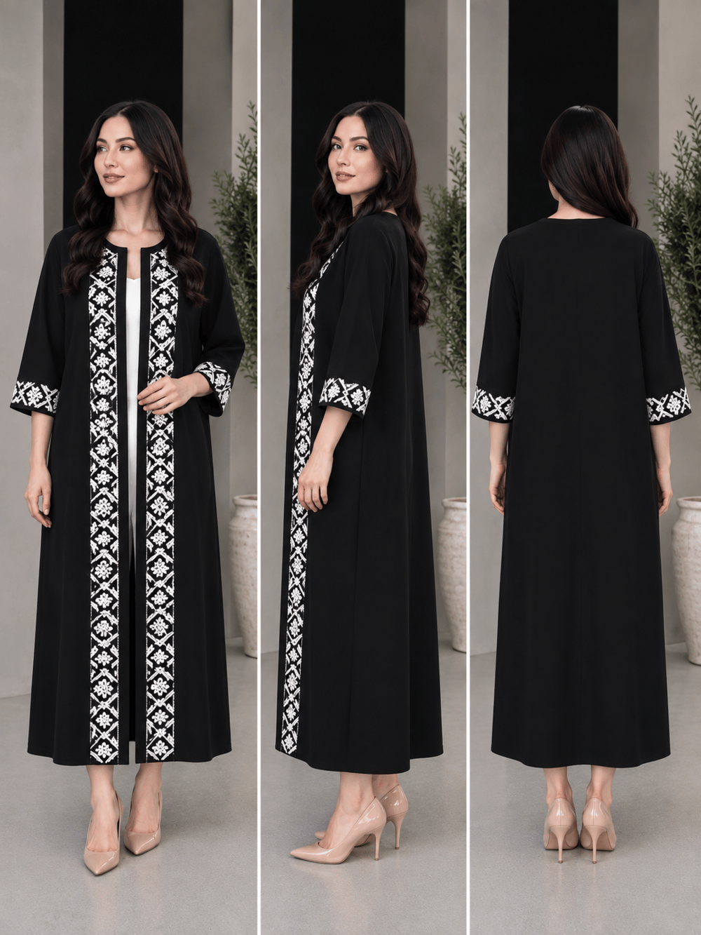 Yasmın – Triko Abaya Hırka
