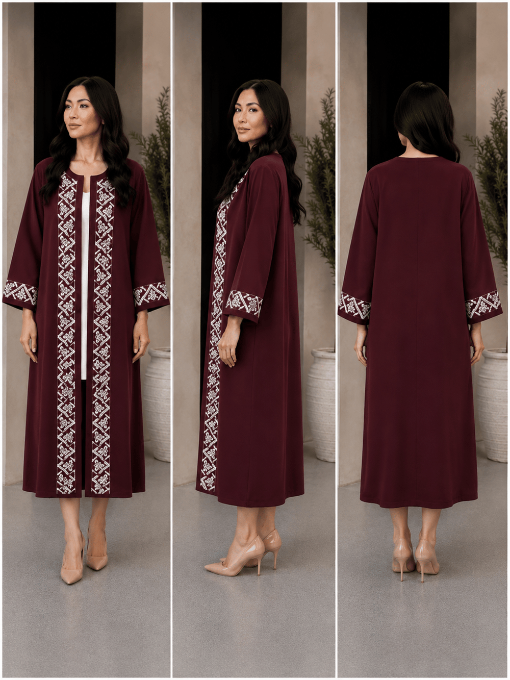 Yasmın – Triko Abaya Hırka