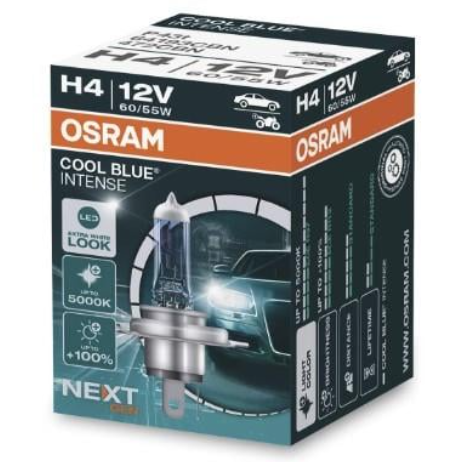 12V 60/55W H4 %20 FAZLA BEYAZ IŞIK TEKLİ KUTU