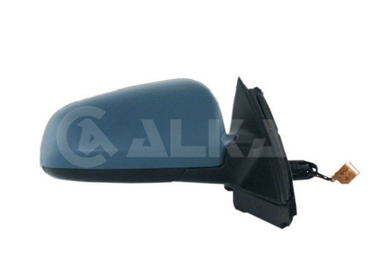ALKAR 6110525 | Dış Dikiz Aynası Sağ Elektrikli Asferık Isıtmalı Astarlı Otomatik Katlanır 14 Pin Hafızalı Audi A4 2004-2008
