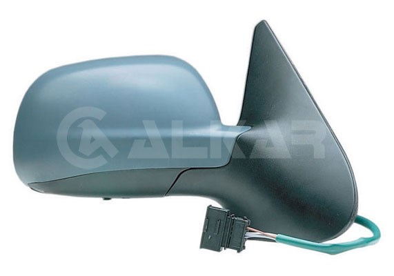 ALKAR 6126109 | Dış Dikiz Aynası Sağ Elektrikli Isıtmalı Astarlı 5 Pin Volkswagen Polo 1999-2001