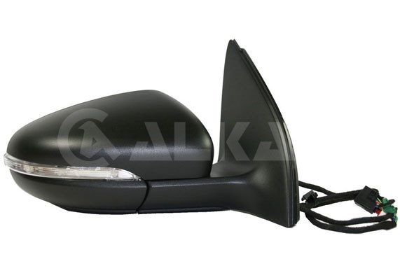 ALKAR 6126124 | Dış Dikiz Aynası Sağ Elektrikli Isıtmalı Sinyalli 6 Pin Volkswagen Golf VI (Aj5) 2009-2012