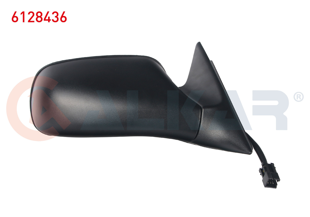 ALKAR 6128436 | Dış Dikiz Aynası Sağ Elektrikli Isıtmalı 5 Pin Opel Astra F 1994-1998