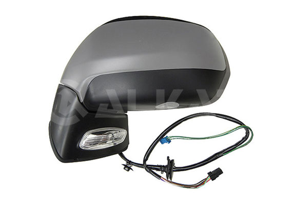 ALKAR 6139858 | Dış Dikiz Aynası Sol Elektrikli Isıtmalı Astarlı Sinyalli Alt Aydınlatma Citroen C4 Picasso 2006-2013