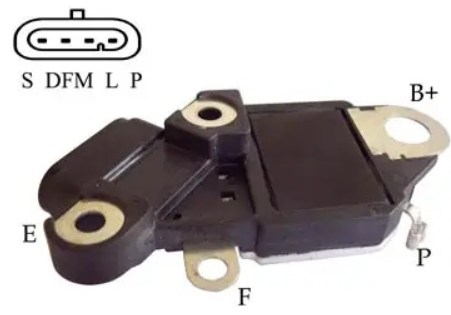 ALT KONJEKTOR 14.4V DELCO TIP 24 SI / JCB / CUMMINS S-FR-L-P VR-D235
