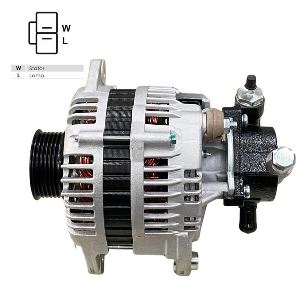 ALTERNATÖR 12V 100A OPEL ASTRA CORSA COMBO 1.7D (VAKUMLU)