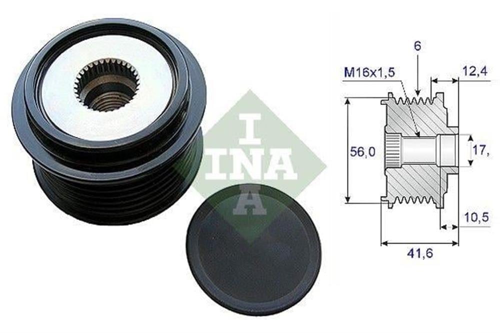 ALTERNATÖR KASNAĞI ALP2445 VW A4-A5