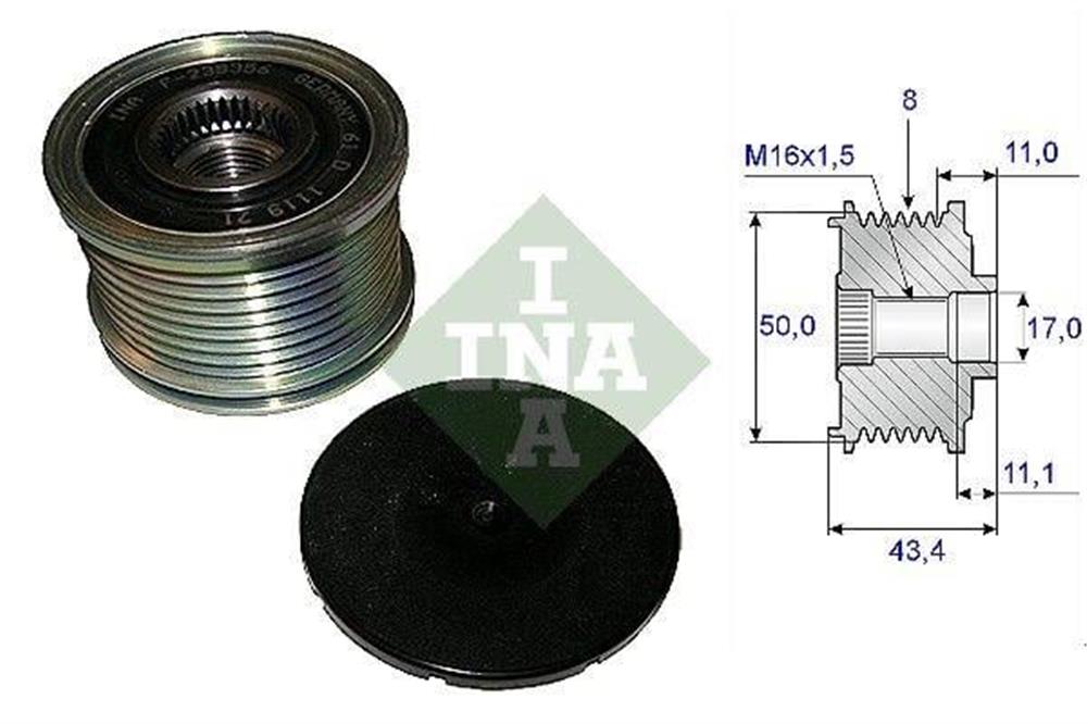 ALTERNATÖR KASNAĞI MERCEDES W164-251-221-219