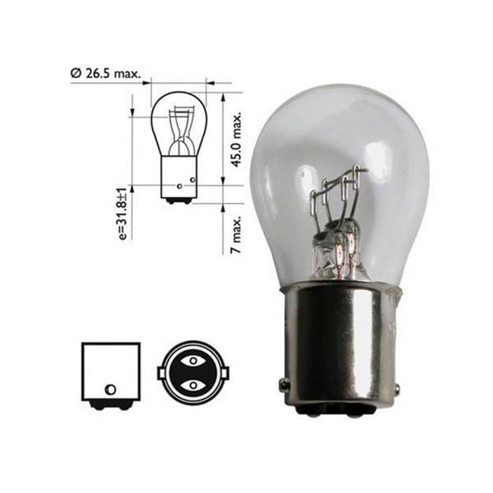 AMPUL 1176 12V 21/5W