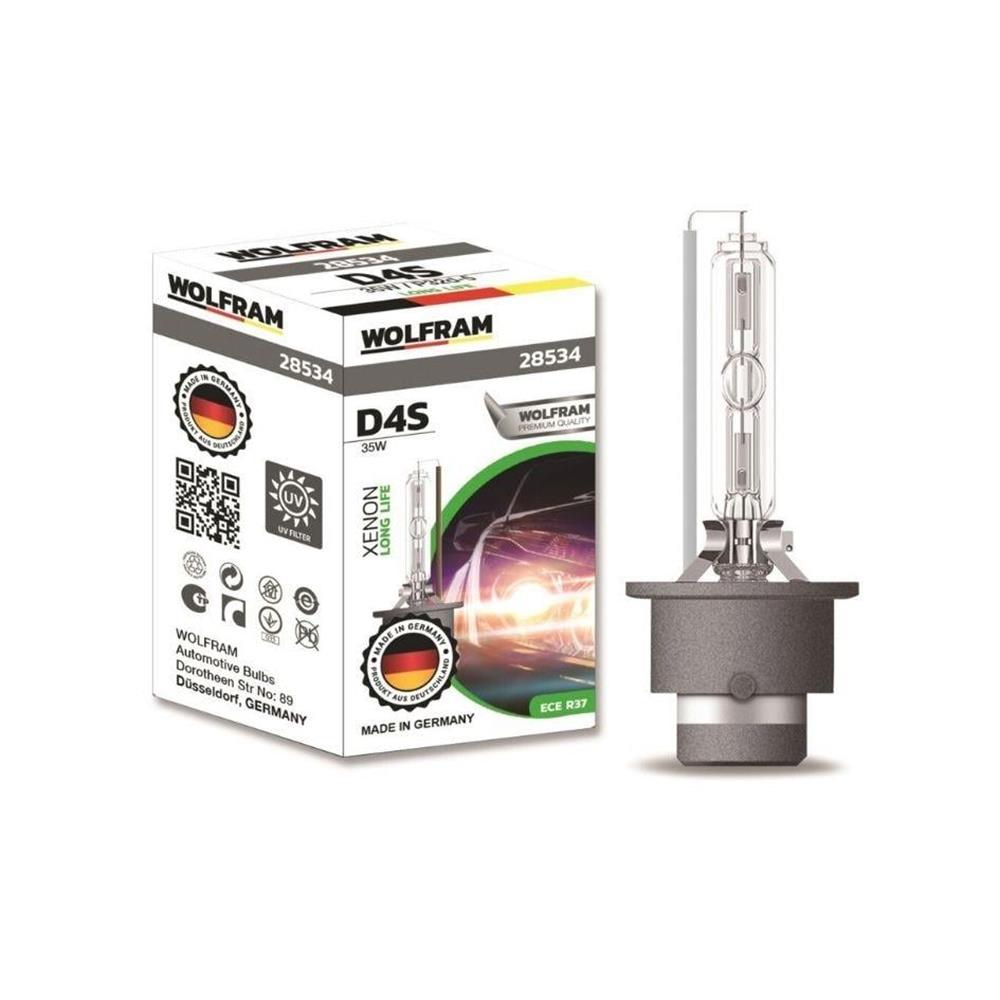 AMPUL D4S 12V 35W XENARC STANDART IŞIK UZUN ÖMÜR