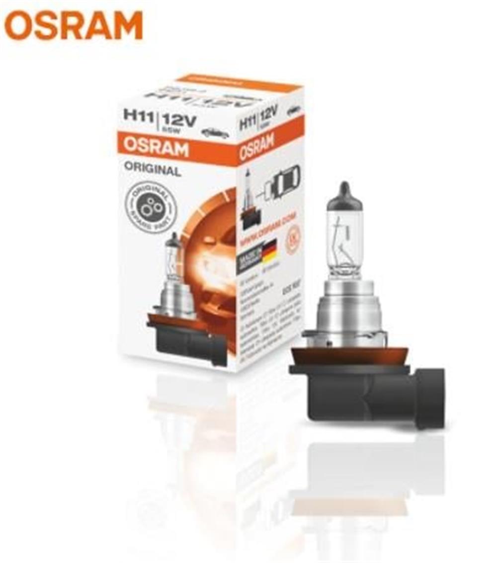 AMPUL H11 55W 12V PLASTİK L SOKET