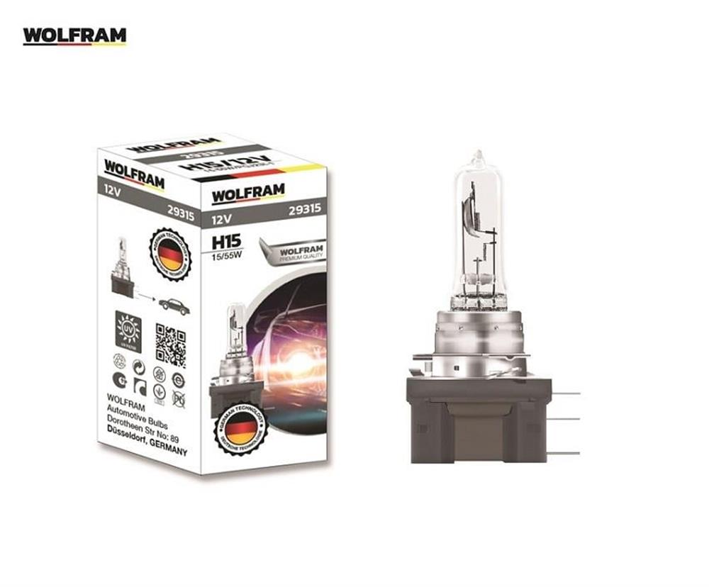 AMPUL H15 12V 15W/55W H 15 STANDART IŞIK