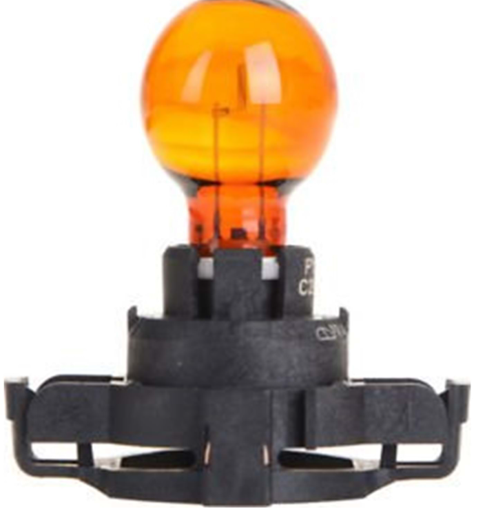 AMPUL PY24W 12V AMBER