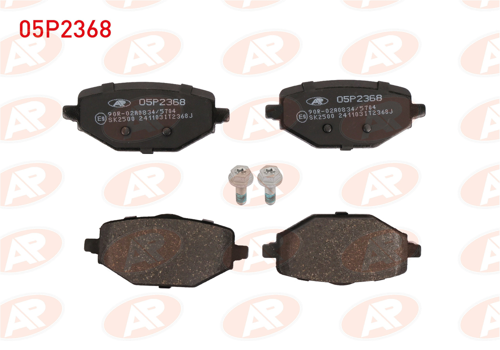 AP 05P2368 | Fren Balata Arka Renault Ctur II E-Tech 2020 -