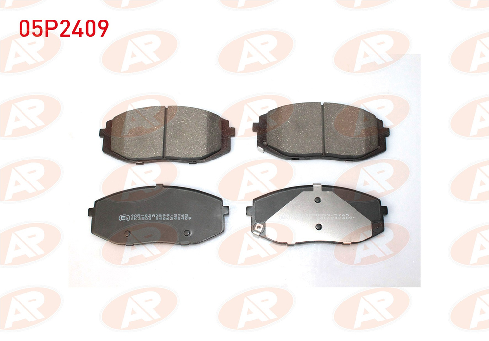 AP 05P2409 | Fren Balata Ön Hyundai Starıa 2.2 CRDI 2021 -