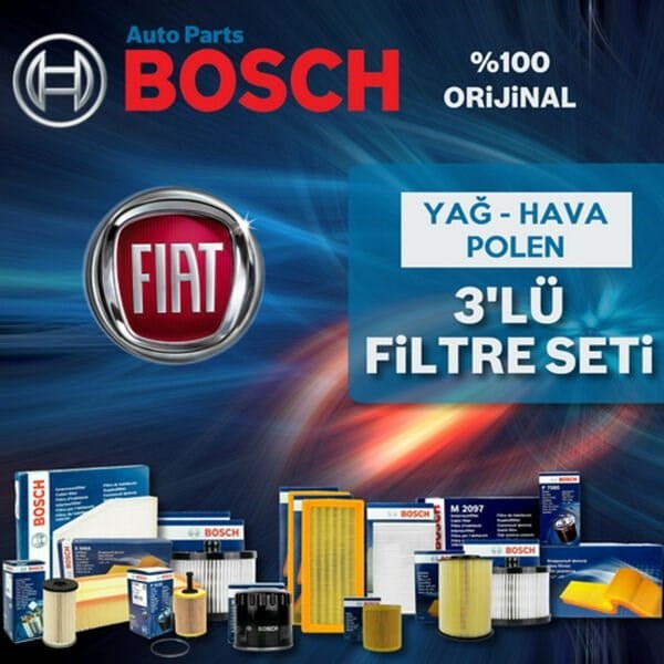 Bosch Fiat Albea 1.6 Benzin Filtre Bakım Seti 2002-2008 3NP